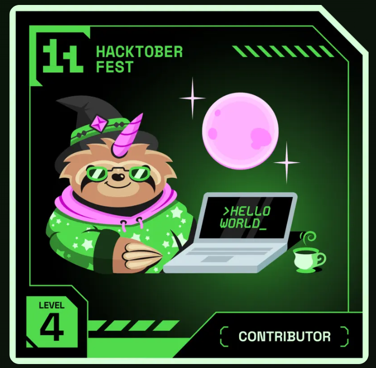 Final Merged Hacktoberfest Badge