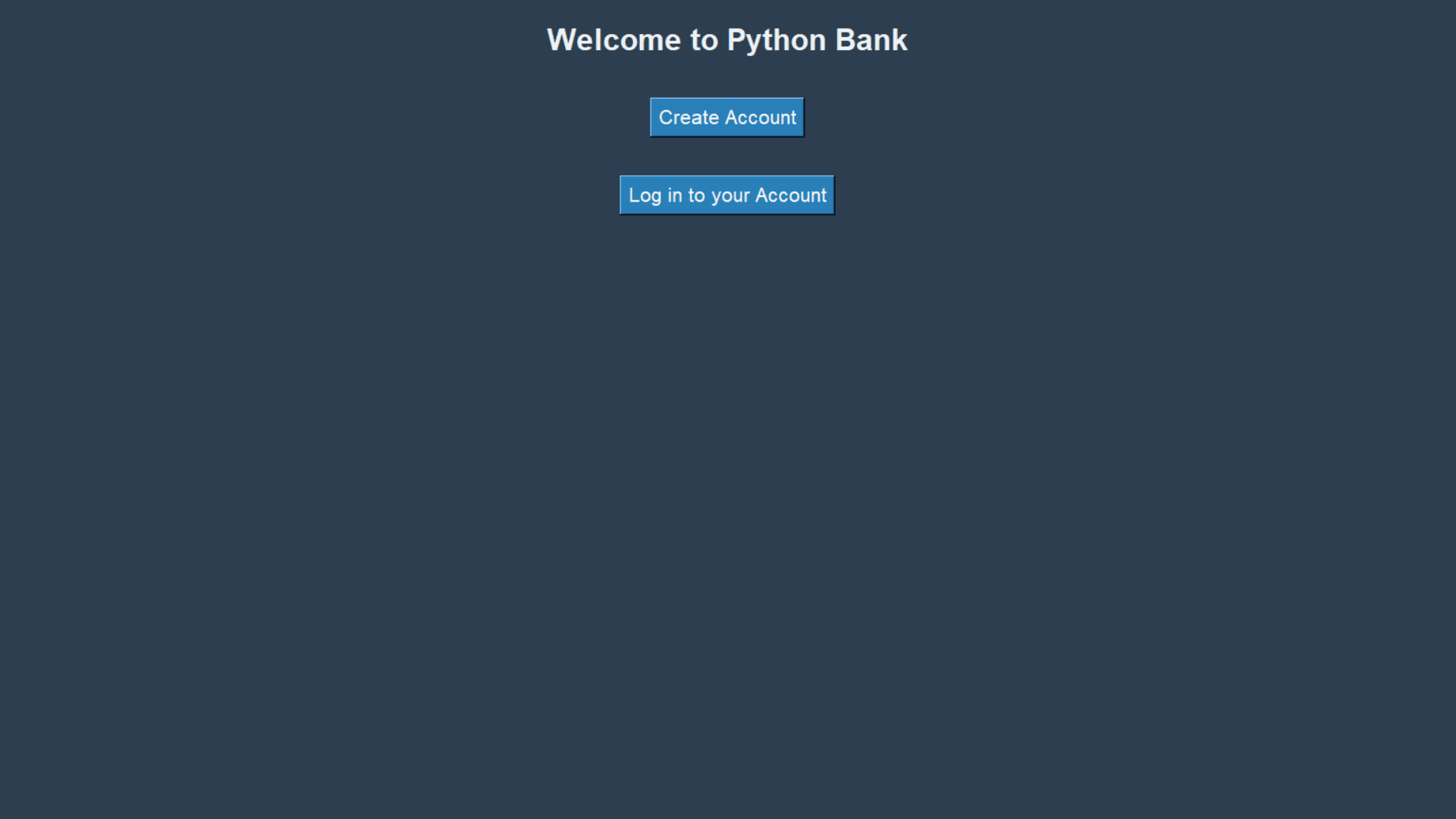 Simple Banking Desktop App